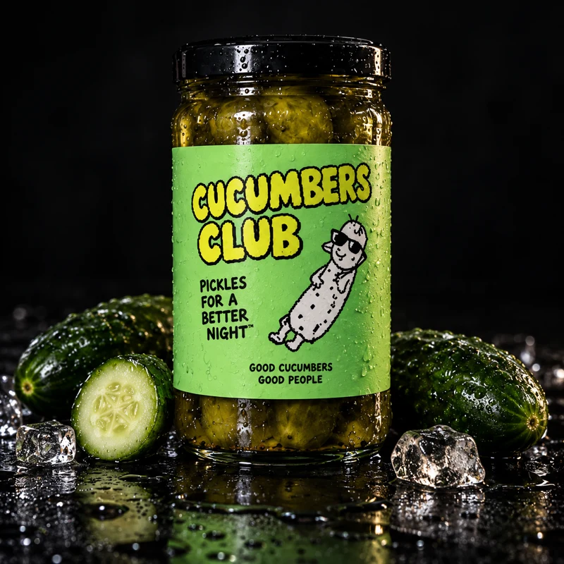 Огурцы CUCUMBERS CLUB — классический вкус